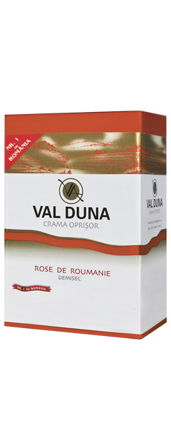 foto vin Crama Oprișor VAL DUNA BAG-in-BOX Rose de Roumanie